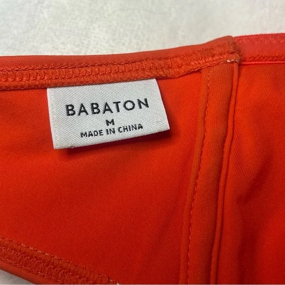 NWT! Babaton Orange Bikini Set Size M - Picture 9 of 13